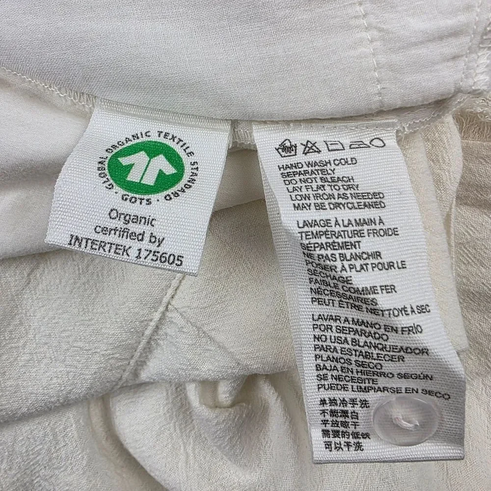 Cleobella 100% Organic Cottot High-Rise Shorts Size XL